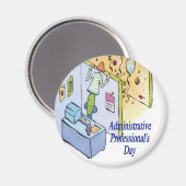 管理プロフェッショナルの日磁石 マグネット (正面/裏面)