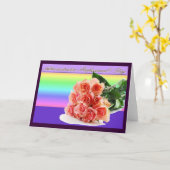 管理プロフェッショナルの日2 カード (黄色い花)