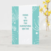 管理プロフェッショナルの日 カード (黄色い花)