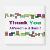 管理プロフェッショナルギフト素晴らし管理者 マグネット (正面)