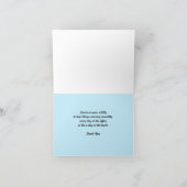 管理プロフェッショナルデイカード – -ビーチ サンキューカード (内部)