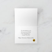 管理プロフェッショナルデイカード – - Sunflower サンキューカード (内部)