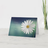 管理プロフェッショナルデイホワイトデイジー カード (正面)