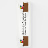 管理プロフェッショナルワールド(ブロンド) 横断幕 (縦)