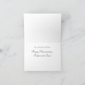 管理プロフェッショナル日の感謝カード サンキューカード (内部)