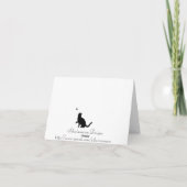 管理プロフェッショナル日の感謝カード サンキューカード (裏面)