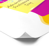 管理プロフェッショナル日デザイン ポスター (角)