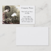 管理プロフェッショナル日ヴィンテージ写真 名刺 (正面/裏面)