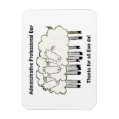 管理プロフェッショナル日感謝してい- マグネット (縦)