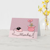 管理プロフェッショナル日 カード (黄色い花)