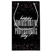 管理プロフェッショナル日 スモールペーパーバッグ (裏面)