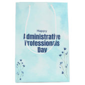 管理プロフェッショナル日 ミディアムペーパーバッグ (正面)