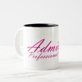 管理プロフェッショナル ツートーンマグカップ (正面左)
