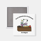 管理プロフェッショナルUnicornパーソナライズ マグネット (正面/裏面)