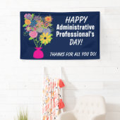 管理上のプロフェッショナルの日の旗 横断幕 (インサイチュ)