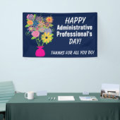 管理上のプロフェッショナルの日の旗 横断幕 (トレードショー)