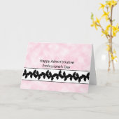 管理上の専門の日蝶ボーダー カード (黄色い花)