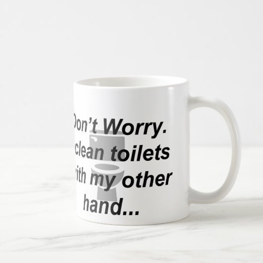 管理人のマグ-私の他の手 コーヒーマグカップ (右)