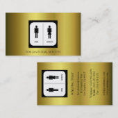 管理人の管理人の女中サービス 名刺 (正面/裏面)