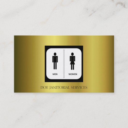 管理人の管理人の女中サービス 名刺 (正面)