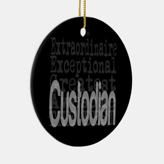 管理人並外 セラミックオーナメント (右)