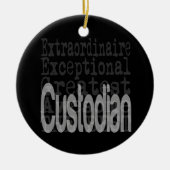 管理人並外 セラミックオーナメント (正面)