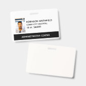 管理医用IDバッジ バッジ (正面＆裏面)
