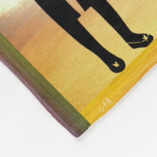 管理可能な親またはその他の特別担当者 フリースブランケット (角)