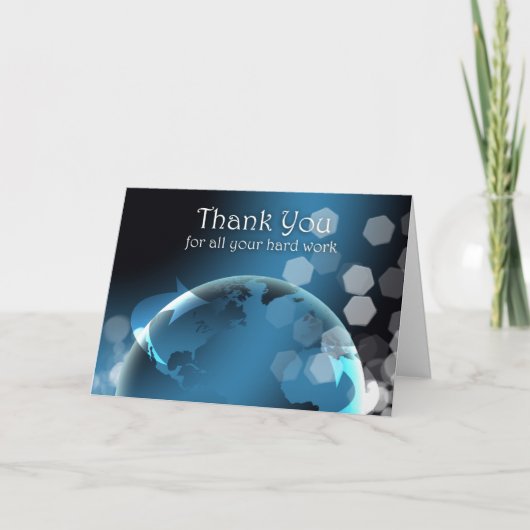 管理専門日カード-プロAdmin サンキューカード (正面)