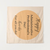 管理専門職の日 背景 タペストリー (正面(横))