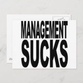 管理最低 ポストカード (正面/裏面)