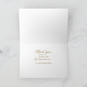 管理者はクリスマス、パーソナライズされたバスに感謝 サンキューカード (内部)