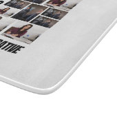 管理者パーソナライズされたProf Day 9 Photo Collage カッティングボード (角)