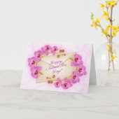 管理者プロの日の蘭 カード (黄色い花)