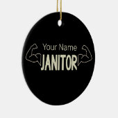 管理者又は管理デザイン設備管理者 セラミックオーナメント (右)