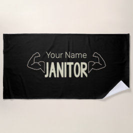 管理者又は管理デザイン設備管理者 ビーチタオル