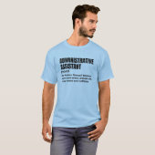 管理者生活のジョーク Tシャツ (正面フル)