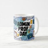 管理者：オフィスのバックボーン コーヒーマグカップ (正面右)