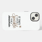 管理者Sparkle iPhoneケース (裏面横)