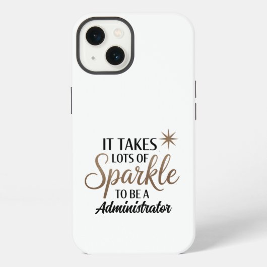 管理者Sparkle iPhoneケース (裏面)