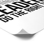 管理職が適切な行動をとる ポスター (角)