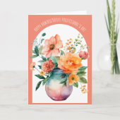 管理職専門家の日　アーチ　ありがとう サンキューカード (正面)