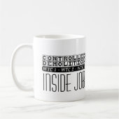 管理解体WTC建物7内職 コーヒーマグカップ (左)