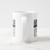 管理解体WTC建物7内職 ジャンボコーヒーマグカップ (裏面)