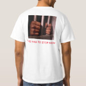 管理2の側面の停止原生の死 Tシャツ (裏面)