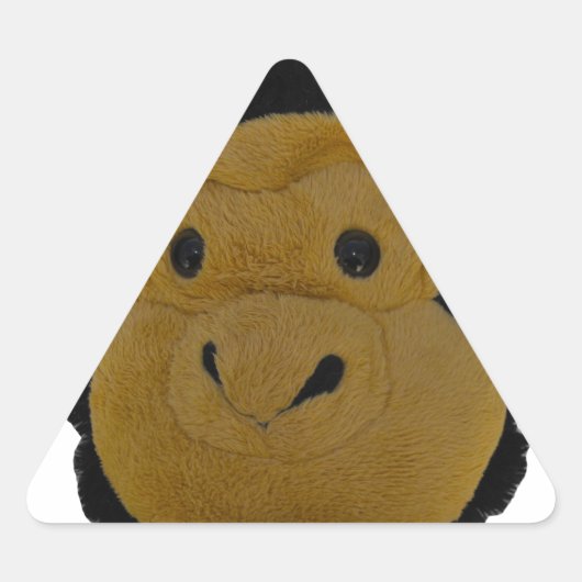 管理 三角形シール (正面)