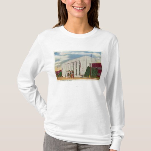 管理Bldgの外観 Tシャツ (正面)