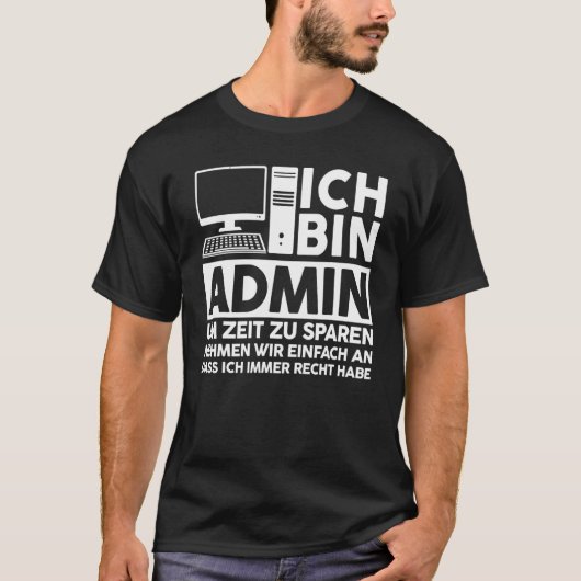 管理It専門家コンピュータサイエンスことわざ Tシャツ (正面)