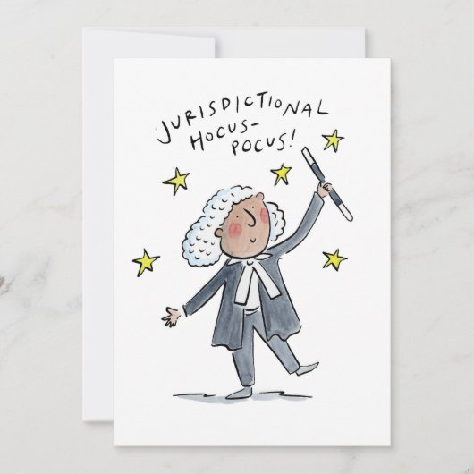 管轄溝 招待状 (正面)