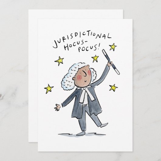 管轄溝 招待状 (正面/裏面)